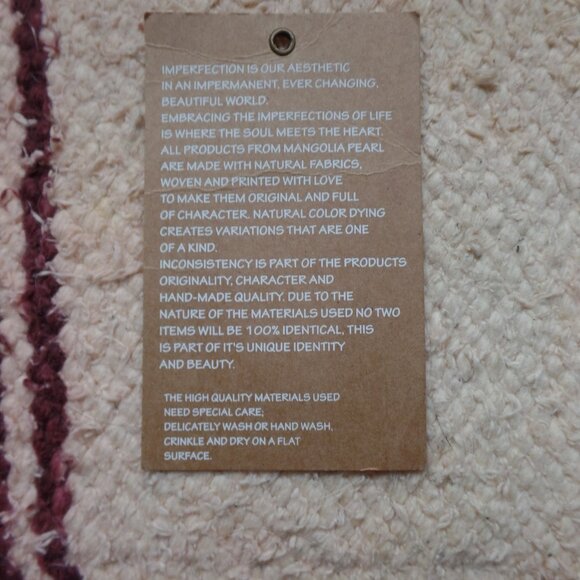 Magnolia Pearl Francis Pullover Galaxy Cotton Jersey Distressed TUNIC Tee OS NWT - Picture 10 of 10